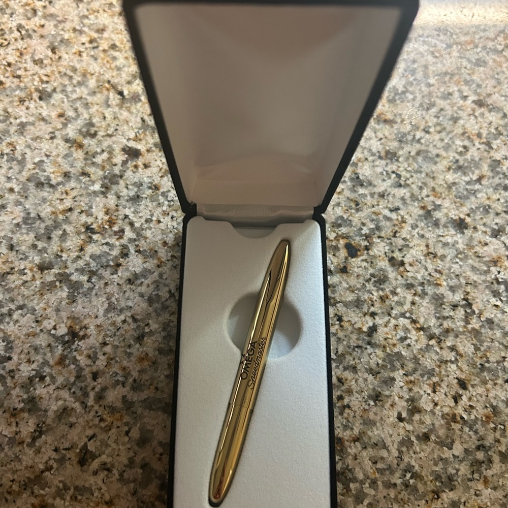 Omega Black and Gold Box